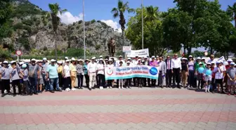 'Dünya Tütünsüz Günü' Yürüyüşü Dalyan'da Düzenlendi