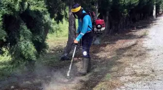 Ortaca'da Belediye Ekipleri Park ve Yollarda Çalışıyor