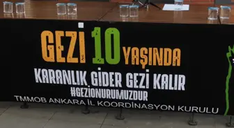 TMMOB Ankara İl Koordinasyon Kurulu Gezi Parkı protestolarının 10'uncu yılında açıklama yaptı