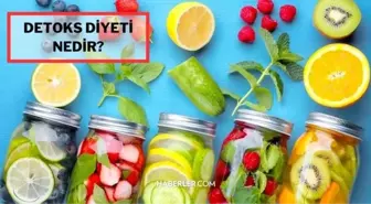 Detoks diyeti nedir? 3 günlük detoks diyeti nedir? Detoks diyet listesi? Sıvı detoks diyeti nedir?