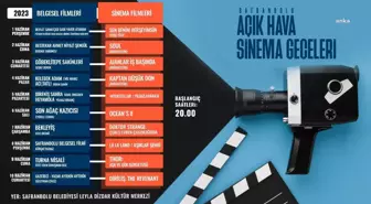 Safranbolu'da Açık Hava Sinema Geceleri Başlıyor