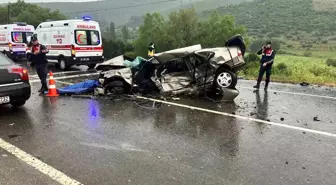 Balıkesir'de trafik kazası: 1 ölü, 3 yaralı