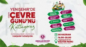 Mersin Yenişehir Belediyesi, 5 Haziran Dünya Çevre Günü'nü Etkinliklerle Kutluyor