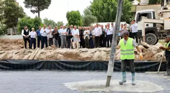 Yunusemre Belediyesi Yenimahalle Yeşil Cami Kur'an Kursu'nun Temelini Attı