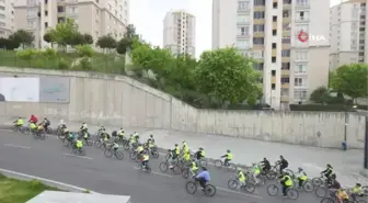 Başakşehir'de Bisiklet Tutkunları Pedalları Sağlığa Çevirdi