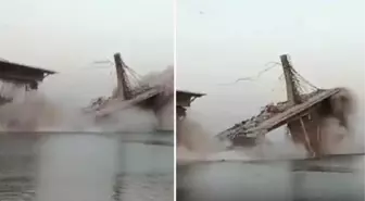 Hindistan'da Yapım Aşamasındaki Köprü Çöktü