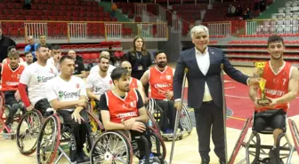 Tekerlekli Sandalye Basketbol Kıtalararası Kupası'nda Türkiye şampiyon