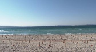 İzmir'de Mavi Bayraklı Halk Plajı Sayısı 40'a Çıktı
