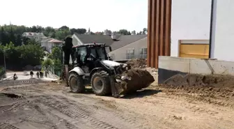 Mudanya'da Parke Çalışmaları Devam Ediyor