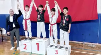 Zonguldak'ta Taekwondo Turnuvasında 3 İl Birinciliği