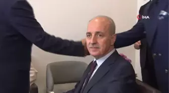 Kurtulmuş TBMM'deki ziyaretlerine devam ediyor