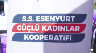 Esenyurt'ta 'Kadın Eli, Kadın Emeği' Stantları Açıldı.