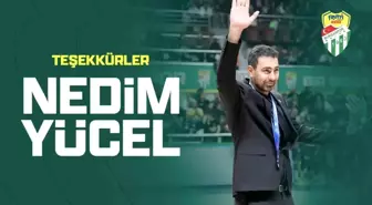 Frutti Extra Bursaspor, Genel Menajer Nedim Yücel'le Yollarını Ayırdı