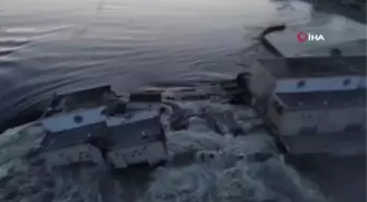 Ukrayna'da Hidroelektrik Santrali Vuruldu: Sel Uyarısı Yapıldı