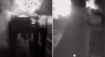 Nova Kakhovka barajının vurulma anına ait görüntülere ulaşıldı
