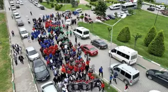 Samsun'da Ragbi Takımları Kortej Yürüyüşü Yaptı