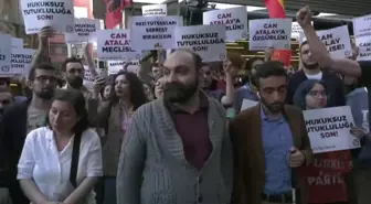 TİP, Can Atalay için eylem yaptı: 'Artık bu hukuksuzluğa bir son verin'