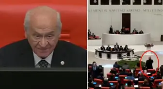 Bahçeli'den törene damga vuran sözler! Kendisini uyaran CHP'li Tanal'a resmen ayar verdi