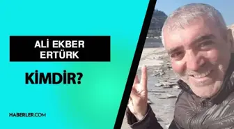 Ali Ekber Ertürk kimdir? Gazeteci Ali Ekber kim? Ali Ekber Ertürk hayatı ve biyografisi!