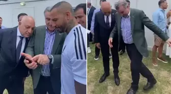 Spor Bakanı Osman Aşkın Bak, Quaresma'ya 'Rabona'nın tarihsel gelişimini anlattı