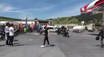350 Motosiklet Tutkunu Bilecik'te Buluştu