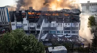 İstanbul Başakşehir'de fabrika yangını! Dün akşamdan beri söndürülemedi