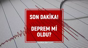 Muğla'da Deprem mi Oldu? Son Dakika Depremleri!