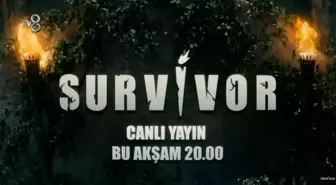 Survivor canlı izle! 12 Haziran Pazartesi TV8 Survivor yeni bölüm canlı izle! Survivor 127. bölümde neler olacak? Eleme adayları kim? TV8 canlı izle!