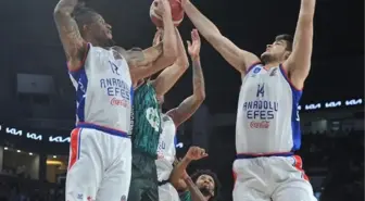 Anadolu Efes, Pınar Karşıyaka'yı mağlup etti