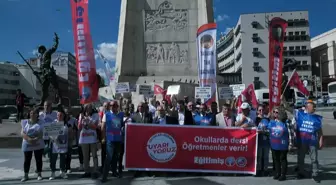 Eğitim-İş Sendikası 'Çedes Projesi'ni Ankara'da Protesto Etti: 'Tarikatların Sistematik Olarak Eğitime Dahil Edilme Girişimlerine Boyun...