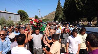 Marmaris Belediyesi zabıta personeli son yolculuğuna uğurlandı