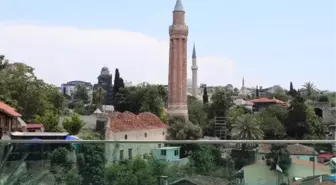 Antalya'da Yivli Minare'nin depreme karşı dayanıklılığı araştırıldı