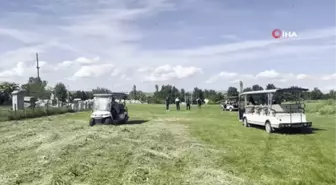 Aizanoi Antik Kenti, yaz mevsiminde kendine hayran bırakıyor