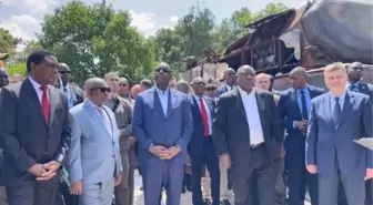 Güney Afrika ve Senegal Devlet Başkanları Ukrayna'da