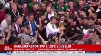 Şanlıurfaspor'un şampiyonluk kupası tartışması