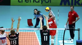 A Milli Erkek Voleybol Takımı Danimarka'yı Mağlup Etti