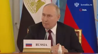 Putin: 'Afrikalı dostlarımızın Ukrayna krizine yönelik dengeli yaklaşımını memnuniyetle karşılıyoruz'