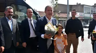 Hulusi Akar ve Ayşe Böhürler Tomarza İlçesini ziyaret etti