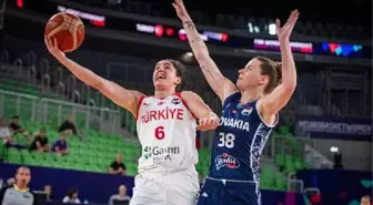 A Milli Kadın Basketbol Takımı, Avrupa Şampiyonası'na Veda Etti