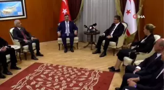 Cumhurbaşkanı Yardımcısı Yılmaz KKTC Başbakanı Üstel ile görüştüCumhurbaşkanı Yardımcısı Cevdet Yılmaz, KKTC Meclis Başkanı Zorlu Töre ile bir araya...