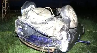 Kütahya'da trafik kazası: 1 ölü, 1 yaralı