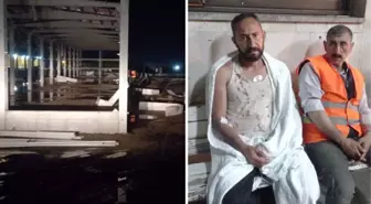 Edirne'de Kuvvetli Fırtına 5 İşçiyi Savurdu: 1'i Ağır 3 Yaralı