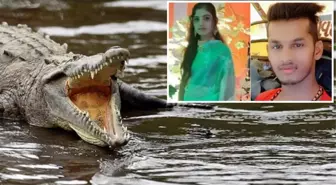 Hindistan'da baba, kızını ve sevgilisini öldürüp cesetlerini timsah dolu nehire attı