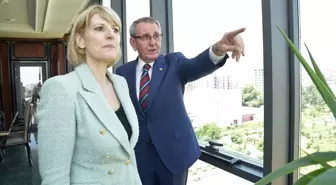 İngiltere'nin Ankara Büyükelçisi Samsun TSO'yu ziyaret etti