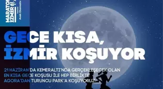 İzmir'de En Kısa Gece Eğlence Koşusu Yarın Düzenlenecek