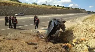 Adıyaman'da Otomobil Takla Attı: 1 Ölü