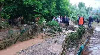 Yozgat'ta Sağanak Sonrası Oluşan Sel Ekili Alanlarda Hasara Yol Açtı