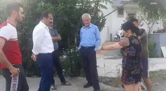 Arsuz Belediye Başkanı Asaf Güven, mahalle ziyaretlerine devam ediyor