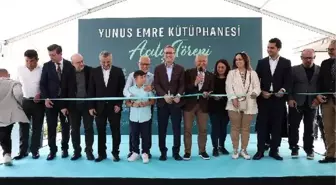 Başakşehir'de Yunus Emre Kütüphanesi hizmete açıldı