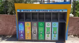 Van'da Mobil Atık Getirme Merkezi kuruldu